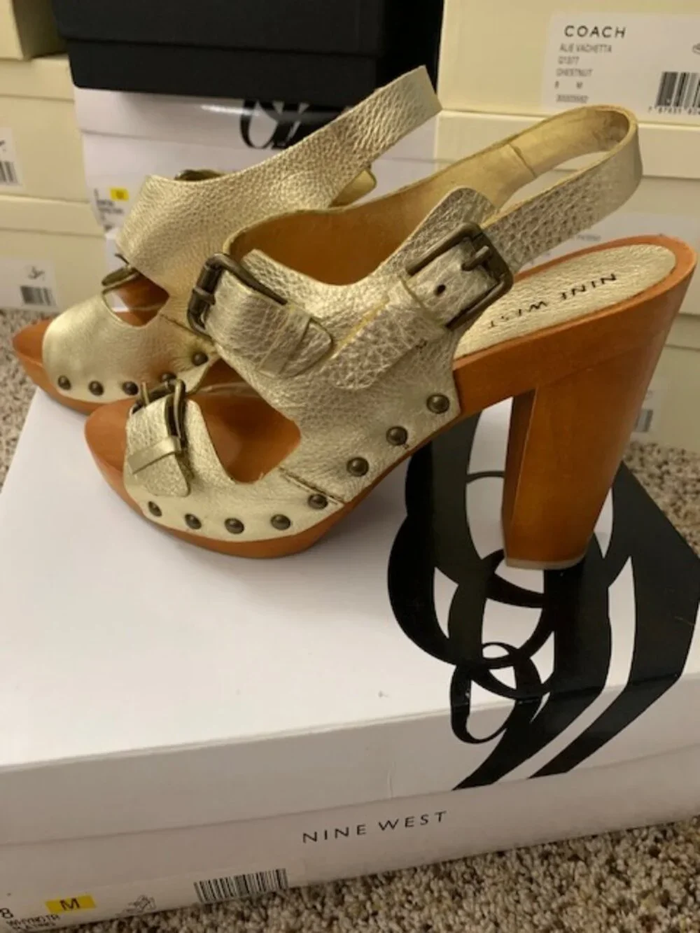 NWT Nine West Platform heels